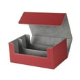 thumbnail image 1 of Trading Card Deck Box Cards Case Storage Hobbies Dice Organizer Collectible Game Red, 1 of 9