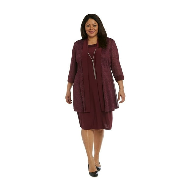 R&M Richards - R&M Richards Mother of the Bride Short Formal Jacket Dress - Walmart.com