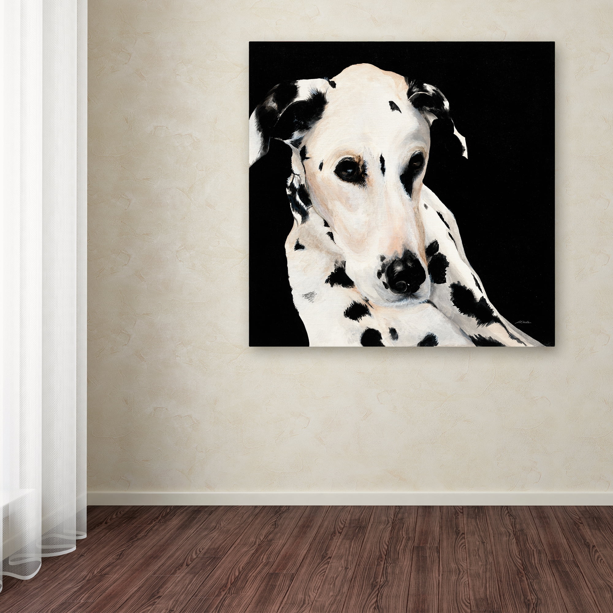 Trademark Fine Art 'Smokey' Canvas Art by Patsy Ducklow