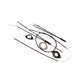 thumbnail image 5 of Cables de freno BMX Gyro Cables delanteros y traseros Cables superiores e inferiores Juego de accesorios Piezas Componentes Kit de juego de rotor de, 5 of 8