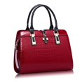 thumbnail image 4 of Bolsos de mano de piel sintética para mujer, bolsos de marca de lujo patentados, bolsos cruzados para mujer, bolsos de hombro tipo cartera 2023, 4 of 5