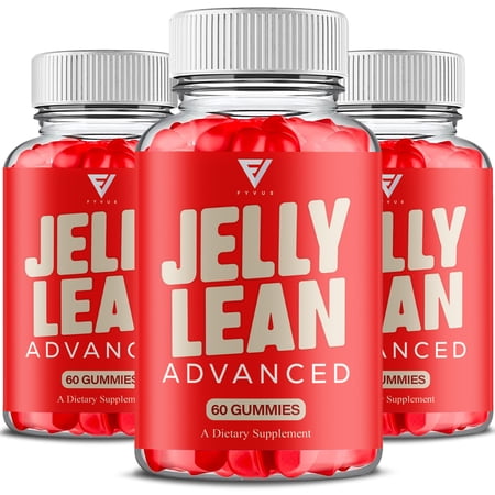 (3 Pack) Jelly Lean Gummies, Jelly Lean Weight Management Gummy (180 Gummies)