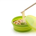 thumbnail image 1 of IYYI ME.FAM Bol Pliable en Silicone avec Couvercle 800ML Bol de Voyage Pliant pour Camping, Randonnée, Bol Extensible Résistant à la Chaleur (Vert Pomme), 1 of 4