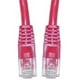 CableWholesale 10X8-07107 Cat6 Câble d'Alimentation Ethernet Rouge Botte Moulée Sans Emboîtement 7 Pieds – image 1 sur 4