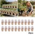 thumbnail image 1 of BotaniNest Biodegradable For Nursery Germination Trays With Holes For Seedlings, 1 of 7