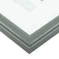 thumbnail image 4 of Craig Frames Wiltshire 236, 12x36 inch Grey Picture Frame Matted for an 8x32 Photo, 4 of 5