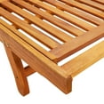 thumbnail image 6 of vidaXL Patio Lounge Chair Outdoor Sunbed Folding Sunlounger Solid Acacia Wood, 6 of 11