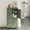 Forest Green, variant on LEDREM Bathroom Floor Storage Cabinet, Freestanding Cabinet with 2 Doors 2 Drawers, for Kitchen Living Room Small Spaces,Green