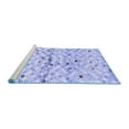 thumbnail image 2 of Ahgly Company Machine Washable Indoor Rectangle Southwestern Blue Country Area Rugs, 3' x 5', 2 of 4