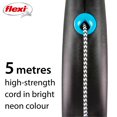 thumbnail image 3 of Flexi FUN Dots Petite Rétractable Chien Laisse, Bleu, 5m/16ft, 3 of 8
