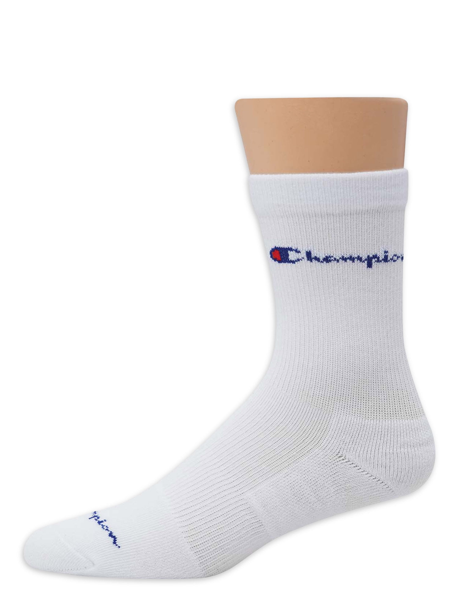 Champion Men s Compression Mid Crew Socks 3 Pack Walmart