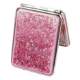 thumbnail image 2 of 2x Espejo para maquillaje, para mujer, Szie, espejo cosmético, espejo plegable Colco Espejo de maquillaje compacto de viaje, 2 of 8