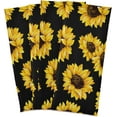 thumbnail image 2 of Naanle Watercolor Sunflower Kitchen Towels 1 Pack Dish Cloths Reusable Cleaning Cloths Absorbent Hand Towels Tea Towels Bar Towels Fast Drying 28 x 18 in, 2 of 14