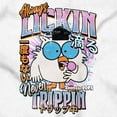 thumbnail image 2 of Mr Owl Always Lickin Never Trippin Plus Size Crewneck Graphic Tee Shirt Brisco Brands 3X, 2 of 6
