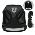 thumbnail image 1 of Yidarton Pet Dog Chest Strap Reflective Dog Leash Small Dog Vest Pet Leash Black XS, 1 of 6