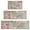 Pioneer Flower Floral-3, variant on Pioneer Flower Floral Print Pattern Kitchen Rugs Sets Of 3,Kitchen Runner Rugs Non Skid Washable,Decorative Kitchen Floor Mats for Kitchen,Sink,Laundry,17"x30" 17"x47" 17"x59"