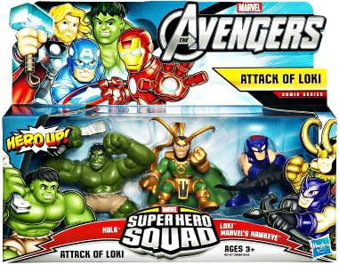 Marvel Super Hero Squad Thor with Grey Hammer Hasbro Action figure 2010 