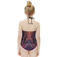 thumbnail image 4 of Tool Band Children's One-piece Swimwear Halterneck Swimsuit Summer Beach Girl's Bathing Suits Breathable Beachwear, 4 of 7