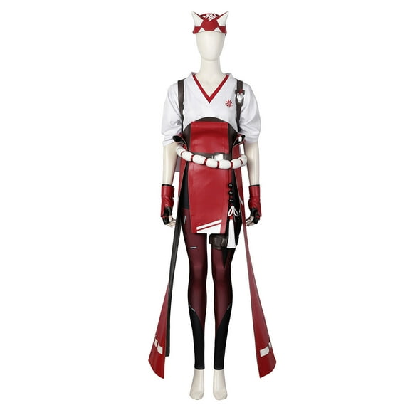 Sexy Kiriko Halloween Dress - Fox Spirit Shrine Maiden Dress