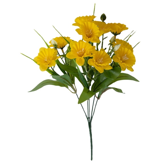 Artificial Poppy Flower Stems, Realistic Multicolor Fake Blooms with Green Leaves, Long Stem, Low Maintenance for Vase Arrangement, Home Decor, Wedding, Party, Floral Centerpieces, Indoor Use