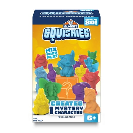 Elmers Squishies DIY Toy Activity Kit with Mystery Character