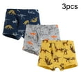thumbnail image 3 of Esaierr 3-7 Years Boys Dinosaur Cartoon Underwear for Baby Toddler,Soft Comfortable Flat Angle Panties,Boxer Briefs, 3 of 6