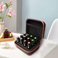 thumbnail image 3 of Estuche de transporte de 12 botellas de aceite esencial para aceite de perfume de 15 ml multiusos naranja Yuyangstore Caja de aceite esencial, 3 of 8
