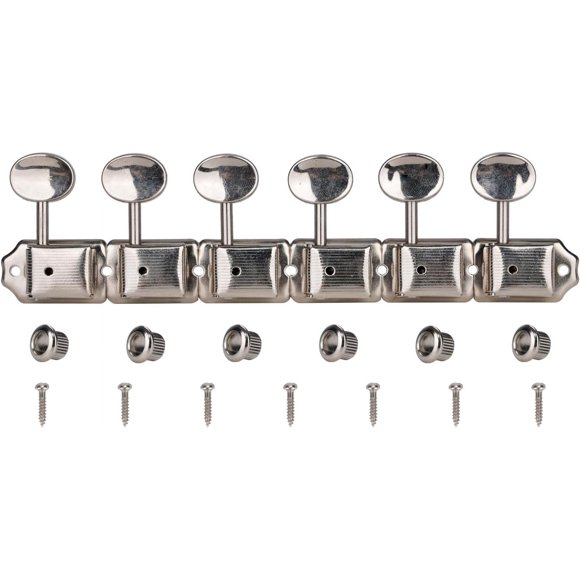 Innovative 1Sets 6 inline Vintage Guitar Tuners Tuning Pegs for Squier Fender Strat/Tele Style Electric Guitar Nickel - Ideal for outdoor plumbing jobs