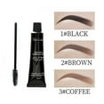 thumbnail image 3 of Eyebrow Dye  And Brush Black Eyebrow Color Set With Brush Half Permanent Eyebrow Coloring Eyelashes And Eyebrow Coloring Dye Eyebrows Black 10ml + 10ml, 3 of 8