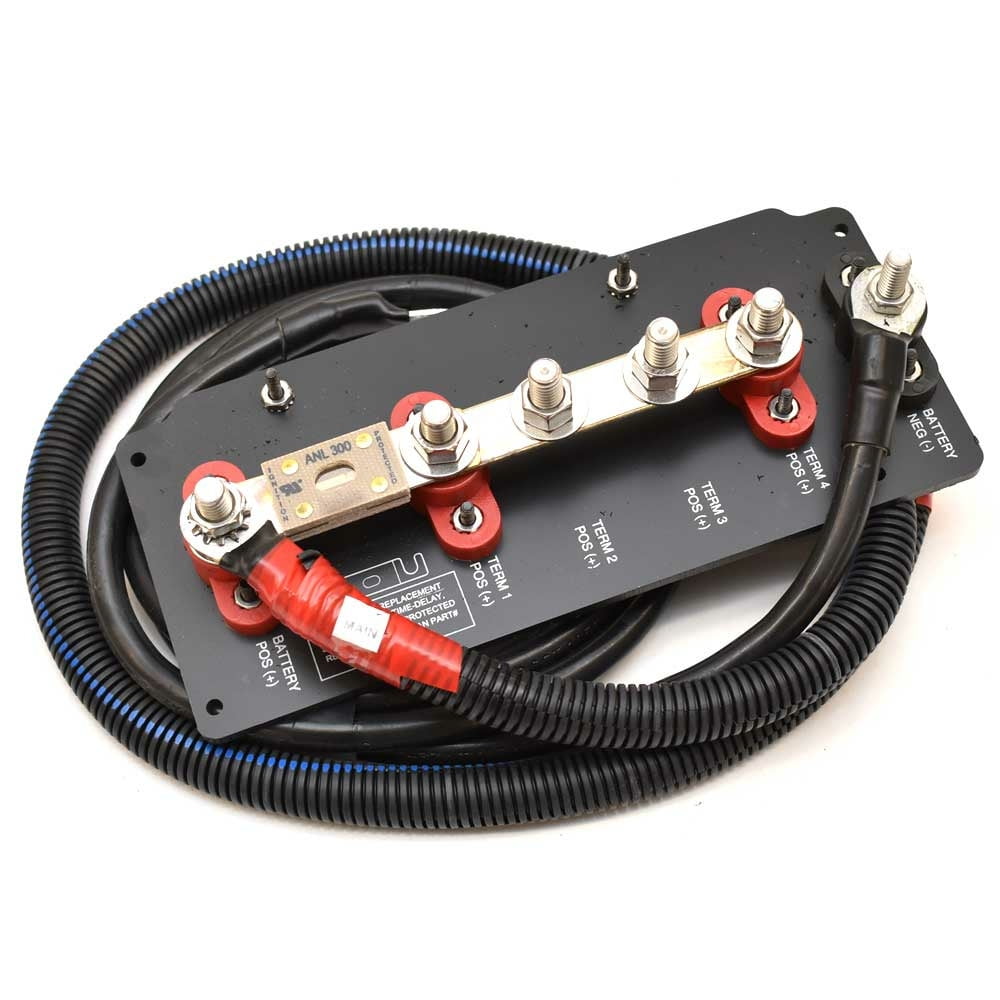Supra Boat Terminal Block Busbar 114203 | 6 Terminal 12 Volt 300 Amp