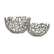 Davidson Aluminum Coral Bowls - Set of 2
