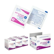 Dynarex BZK Antiseptic Towelettes, Moist Sanitizing Towelettes Designed to Protect Minor Wounds, 5" x 7", Disposable & Individually Wrapped, 1 Case - 10 Boxes of 100 Towelettes