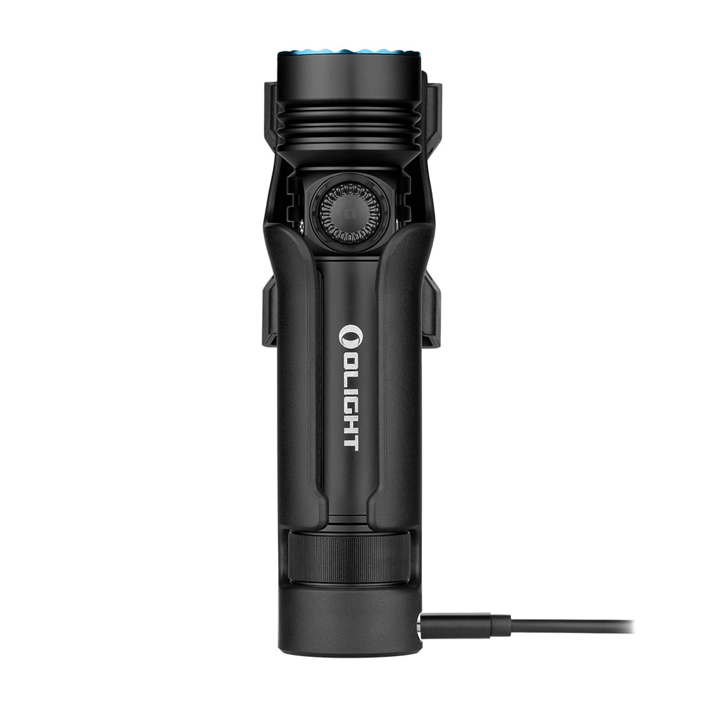 Olight Seeker 4 Pro CW 4600 Lumens LED Rechargeable Flashlight, Black