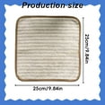 thumbnail image 3 of 9.84in Coffee Brown Kitchen Washcloths, Clearance, Super Absorbent Dish Wash Cloths Reusable Lint-Free Cleaning Rags for Household Dishwashing and Kitchen Cleaning(B), 3 of 9