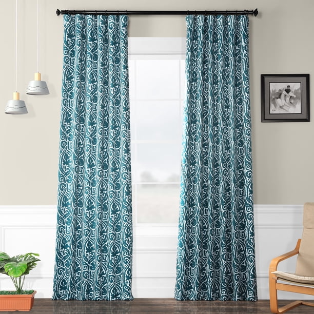 Exclusive Fabrics Abstract Blackout Curtain Panel Pair - Walmart.com