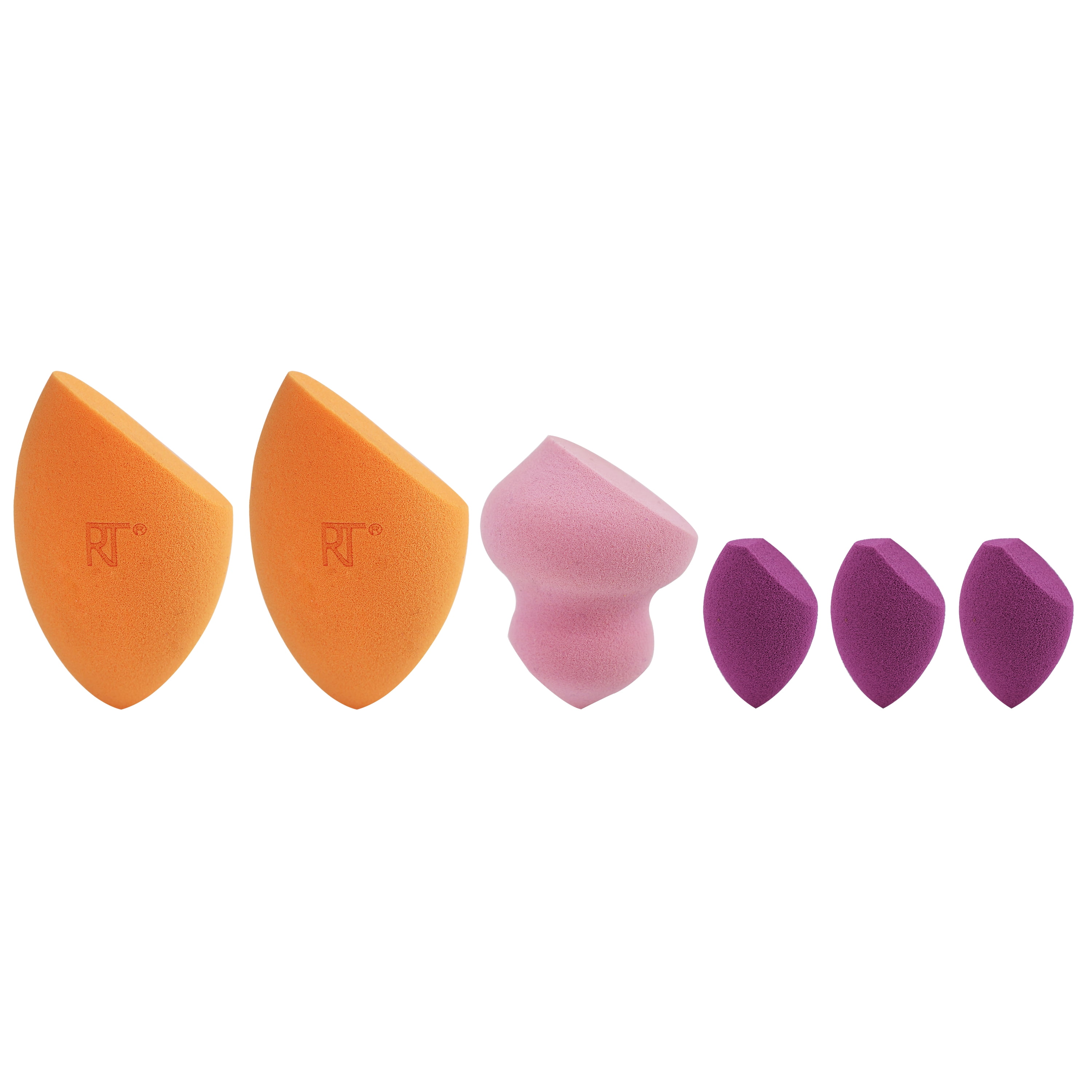 Real Techniques 6 Count Variety Makeup Sponges \u2013 Walmart
