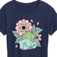 thumbnail image 3 of Pokémon - Bulba Flowers - Women's Short Sleeve Graphic T-Shirt, 3 of 5