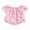 Pink Rabbit, variant on Wassery Baby Girls Romper Rabbit/Heart/Animal Print Short Sleeve Crew Neck Jumpsuits Infant Summer Casual Bodysuits 0-18M