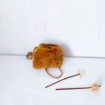 thumbnail image 4 of Monedero cruzado esponjoso para niñas y niños, bolso borroso, bolso de felpa, 4 of 6