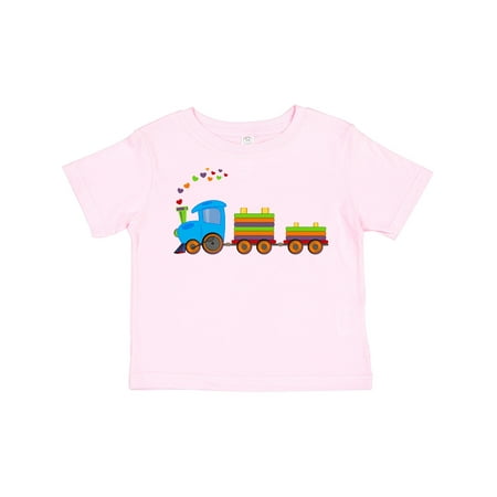 

Inktastic Colorful Toy Train Gift Toddler Boy or Toddler Girl T-Shirt