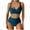 Womens Swimsuits Green, variant on ylioge Womens Two Piece Tankini Swimsuits Separates Bikini Bathing Suits Ladies Trendy Solid High Waisted V Neck Swimwear Sets