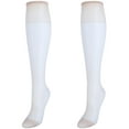 thumbnail image 2 of Hanes Silk Reflections Silky Sheer Knee Highs with Reinforced Toe 2-Pack, 2 of 3