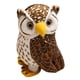 thumbnail image 4 of Búho de peluche, animal de peluche decorativo, 20 cm (7,87 pulgadas), divertido y lindo, para niños y niñas. Marrón, 4 of 7