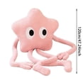 thumbnail image 3 of Throw Pillow Large Star Stuffed Toy With Long Legs Pillow Cushion For Girlfriend Kids, 3 of 3