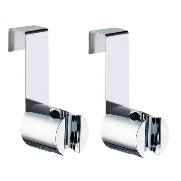 2X Sprayer Holder with Toilet Hanging Bracket Attachment for Bidet Wand Sprayer,2 x Sprayer Holder(Only Holder,spayer or other accesseries do NOT include),silver