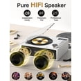 thumbnail image 4 of Reproductor de CD portátil Gracioso Desktop con Bluetooth y radio, 4 of 6