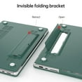 thumbnail image 3 of Laptop Case For Macbook Air 13 A2681 A2337 A2179 A1932 15 A2941 Pro 13 2020 A2338 A2289 A2251 14 M2 M1 Pro Max A2779 A2442 Cover Dark Green Pro 14 2023 A2779, 3 of 6