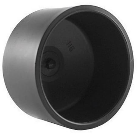 Charlotte Cap - Charlotte Pipe & Foundry ABS001161200HA 4 in. Cap Black