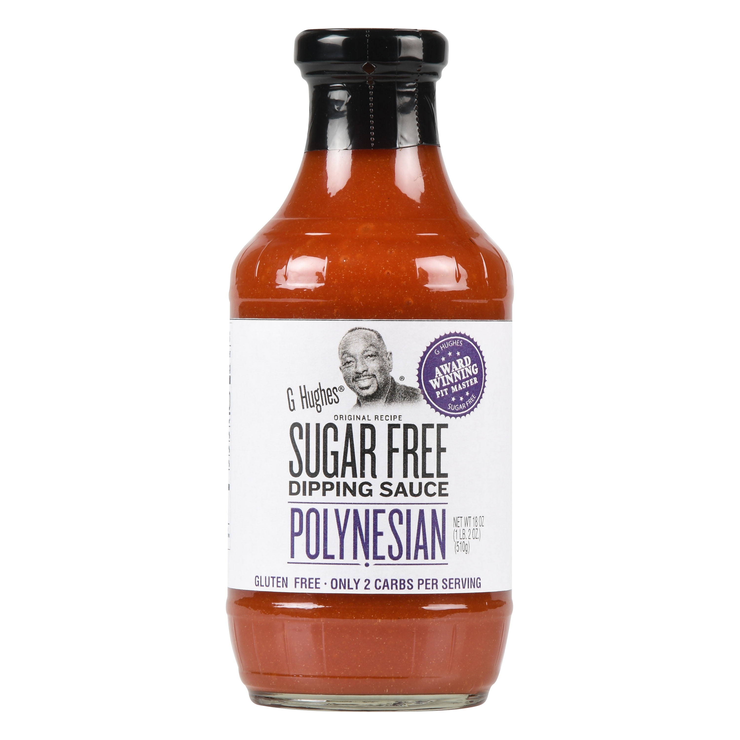 G Hughes Sugar Free Polynesian Dipping Sauce, 18 oz