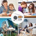 thumbnail image 3 of Portable AM Radio, EEEkit Personal Pocket Stereo Radio with Best Reception, LCD Screen, Earphone Port, Compact Transistor Radios for Camping, Traveling, Powered by 4AA Batteries(Not Included), 3 of 9